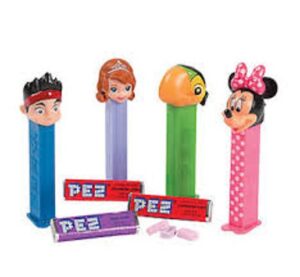 PEZ Disney Junior Candy Dispenser Blister Pack 12ct